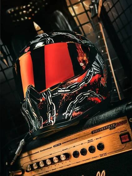 Ruroc X Iron Maiden EOX Full-Face Bluetooth Motorcycle Helmets | Ruroc (EU)
