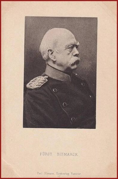 Osobnosti historie * Otto von Bismarck, německý kancléř * M5778 | Aukro
