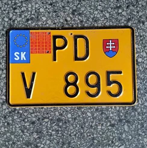 Spz Slovensko PD