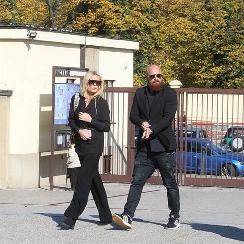 Simona Krainová s manželem Karlem Vágnerem
