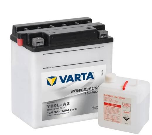 Motobaterie VARTA YB9L-A2, 9Ah, 12V od 750 Kč
