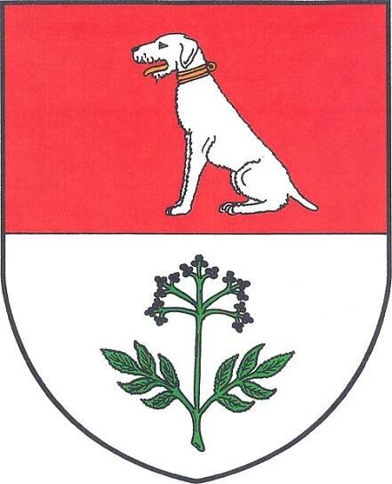Znak obce Bzová
