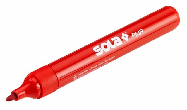 Permanentní značkovač fixa SOLA PMR 66082120 červená