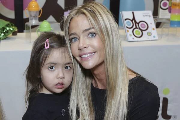 Denise Richards and her daughter Eloise in 2013