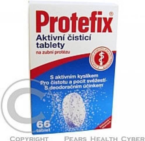 Protefix aktivní čistící tablety na zubní protézu 66 tablet