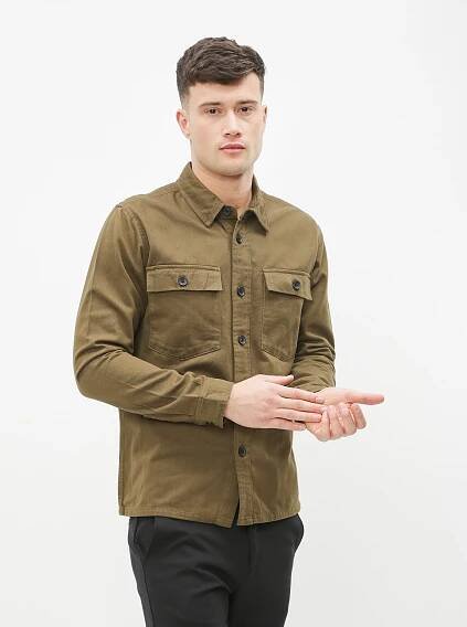 Khaki košile Lindbergh