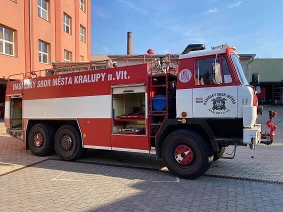 HASIČSKÝ SPECIÁL TATRA, T 815 CAS 32 Minimální nabídková cena:...