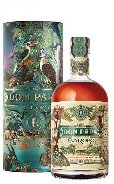 Don Papa Baroko Secrets Of Sugarlandia 40 % 0,7 l tuba