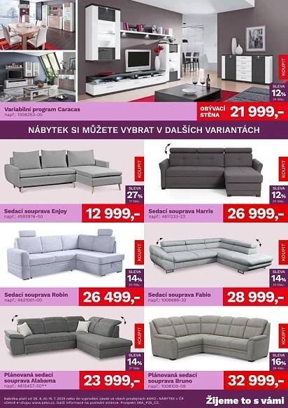 Leták ASKO NÁBYTEK leták - Akční nabídka - strana 2