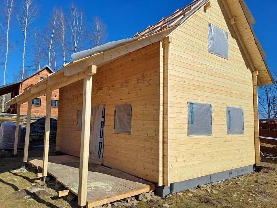 Dřevostavba chaty | ECOSTAVBY
