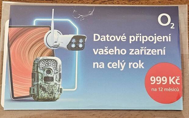 O2 DATOVÁ SIM KARTA 50GB - Mobily a chytrá elektronika