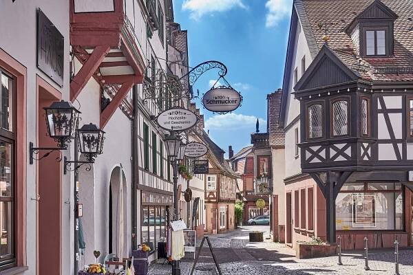 Side street next to the market square