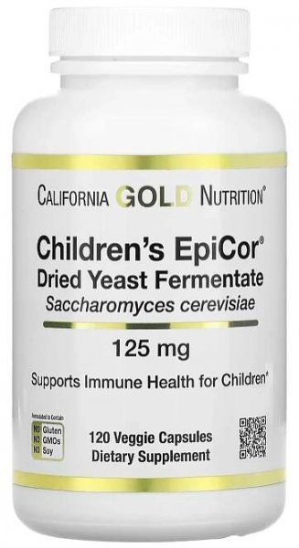 Children's Epicor, 125 mg, 120 Veggie Capsules