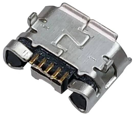Konektor micro USB B do DPS 5pin, vodorovný