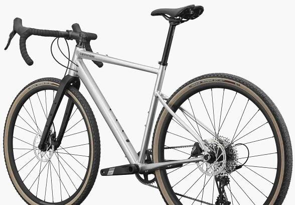 Gravel kolo CANNONDALE TOPSTONE APEX 1, stříbrné