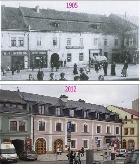 RETRO: Příbram včera a dnes. Co se za dobu mezi jednotlivými snímky změnilo?