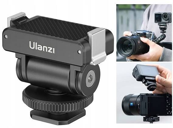 Adaptér Držák Hlavice na 1/4'' ISO pro DJI ACTION 3 4 Ulanzi CA22