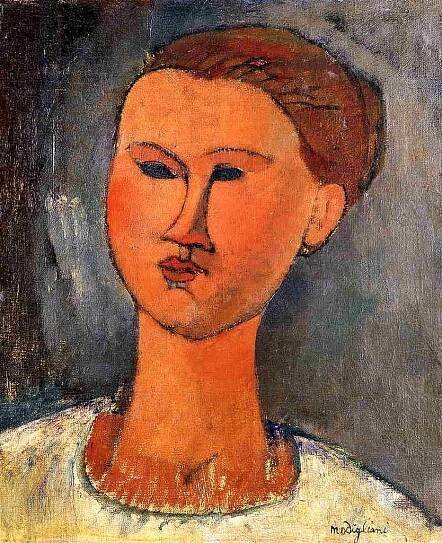 Amedeo Modigliani - Woman's Head 1915