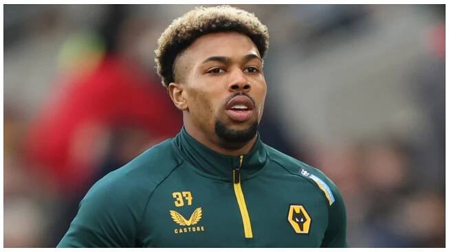 Adama Traore with Wolverhampton.