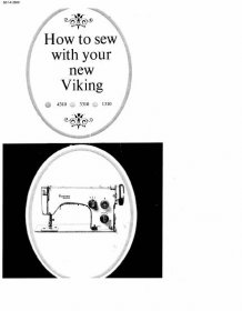 Manuál Husqvarna Viking 1310 návod (48 stránek)