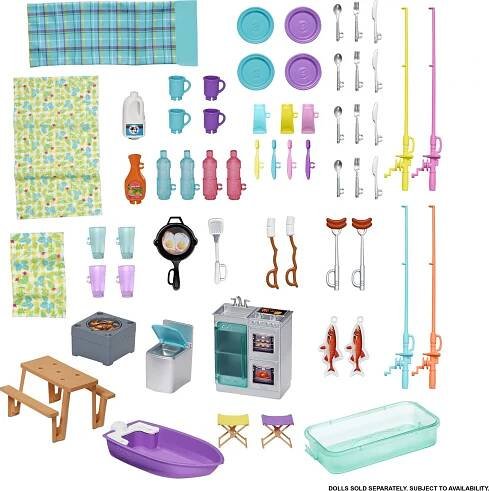 Mattel Barbie GHL93 karavan snů 3v1