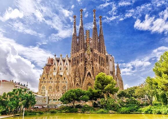 Sagrada Familia v Barcelone