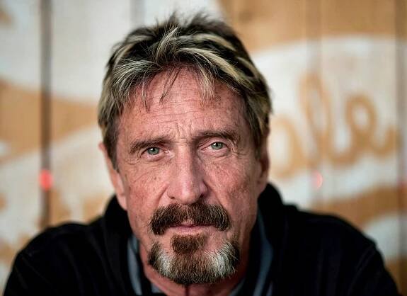 John McAfee chce být americkým prezidentem