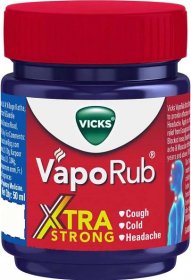 Vicks Vaporub Xtra Strong 50 Ml Relief From Cold Cough Headache And Body Pain