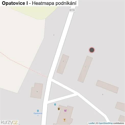 Mapa Opatovice I - Firmy v obci.