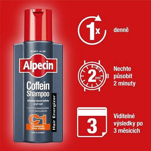 ALPECIN Coffein Shampoo C1 375 ml
