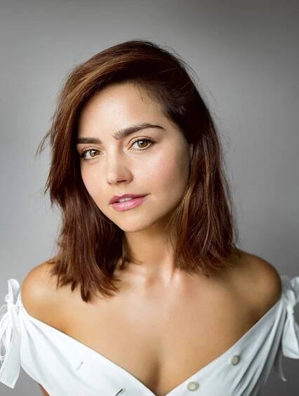 Jenna Coleman Face Pics