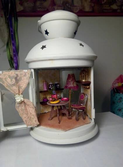 Miniature in a Lantern