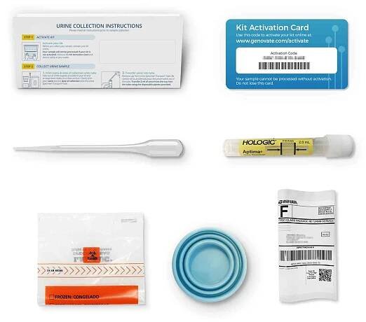 Genovate Common STD Test Kit - $89.00