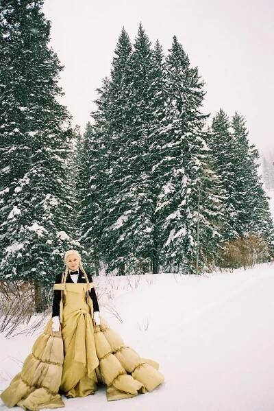 Lindsey Vonn Thom Browne fall 2021