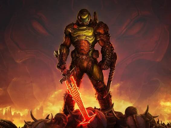 Doom Eternal roars past 100,000 concurrent users on Steam