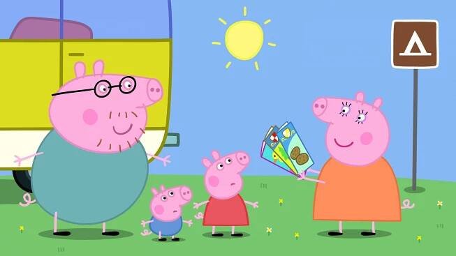 Prasátko Peppa - Camping Holiday - Z filmu