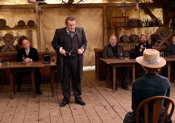 Serge Houde, Colm Meaney, Wayne Duvall, Victor Slezak - Hell on Wheels - One Less Mule - Z filmu