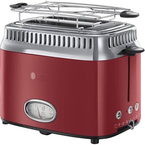 Opékač topinek RUSSELL HOBBS RETRO 21680-56 červený