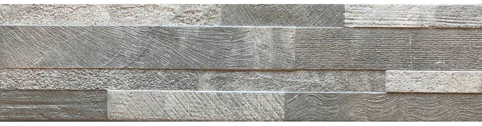 EBS Volcano 3D obklad 15x61 grey matný