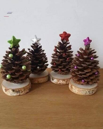 Pin by María Marta on CENTROS DE MESA | Christmas crafts diy, Pinecone crafts christmas, Handmade christmas crafts