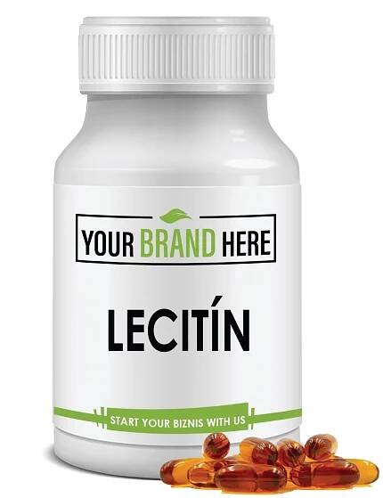 Lecitín - 1200 mg/60 kapsúl - Natural White Label