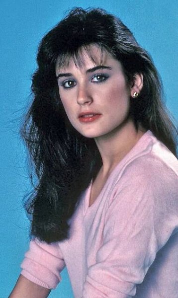 Early Demi Days Demi Moore hairstyles 
