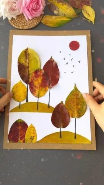 jarrisan on Instagram: "DIY..." | Lavoretti semplici, Disegno con le foglie, Attività autunnali per bambini