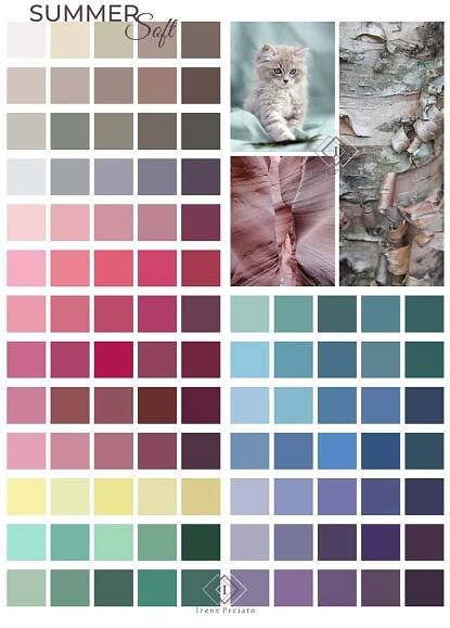Soft Summer Color Palette