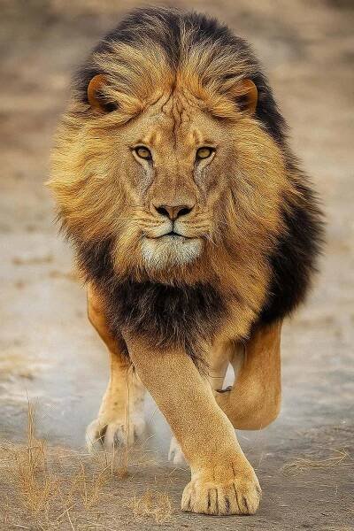 Shane Russeck - 64x48 Color Lion Photography Print  "Panthera Leo" Photograph 1stDibs Exclusive