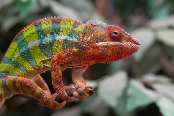 Chameleon pardali - samec Ambilobe