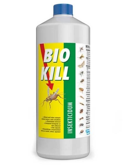 BIO KILL Insekticid náhradní náplň 1000 ml (Spreje proti klíšťatům a blechám pro psy)