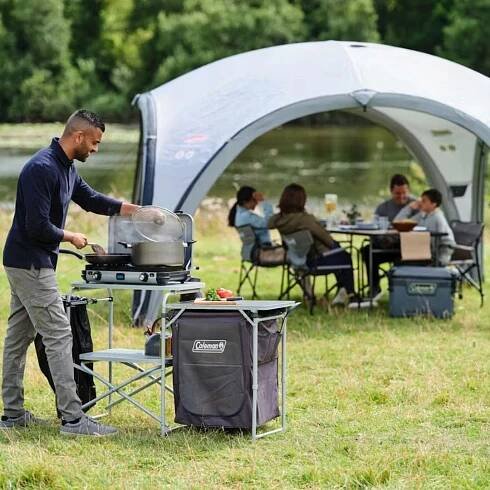 Coleman Stan Event Shelter L – ochrana před deštěm a sluncem Celková výška 240 cm