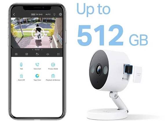 Domácí bezpečnostní Wi-Fi kamera Tapo C120 aplikace Tapo_05