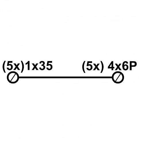 blok DTS 5x35/4x6P ČN | ElektroBecov.cz
